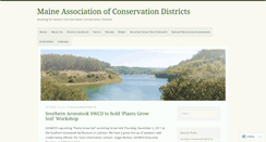 Desktop Screenshot of maineconservationdistricts.com